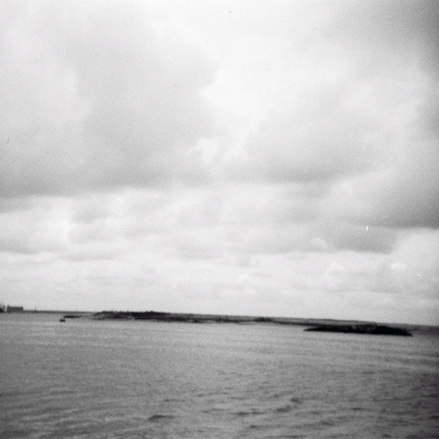 Photo von dem Hafen Europoort. 1966.