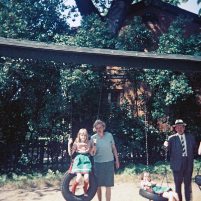 Im Skansen in Stockholm 1967